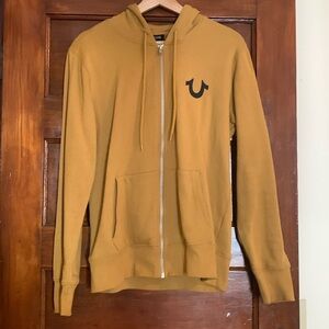 True Religion Mustard Hoodie